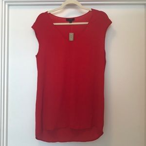 Jcrew cap sleeve top 8 TALL